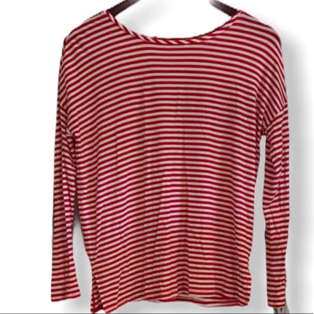 Justice Stripped Long Sleeve Junior Plus Size